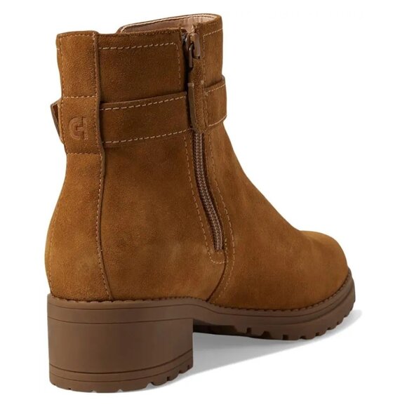 COLE HAAN Suede Waterproof Catherine Booties - Picture 3 of 4